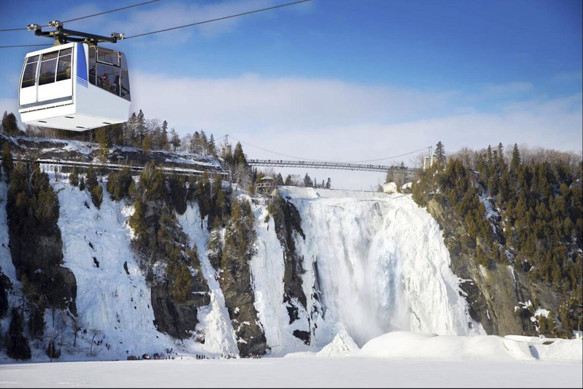 Initial - Espace Soleil - Chutes-Montmorency + Vue Saint-Jean-de-Boischâtel Eksteriør billede